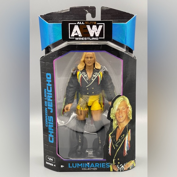 Chris Jericho & MJF Bundle AEW Unmatched Luminaries Series 4 #24 & #29 NEW - Picture 2 of 10